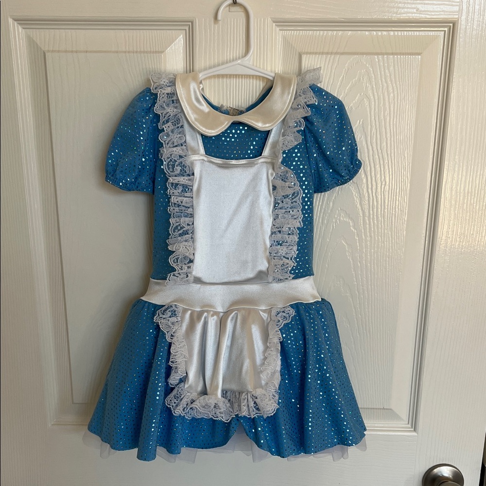 Blue and White Kids Costume